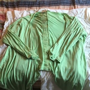 Lightweight draped cardigan